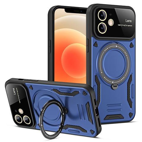 Large Window MagSafe Holder Phone Case, For iPhone 14 Plus, For iPhone 14, For iPhone 14 Pro, For iPhone 14 Pro Max, For iPhone 13 Pro Max, For iPhone 13 Pro, For iPhone 13, For iPhone 12