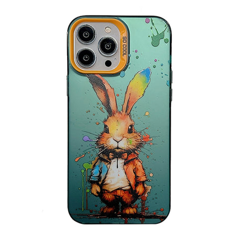 Cute Animal Pattern Series PC + TPU Phone Case, For iPhone 12 Pro, For iPhone 11