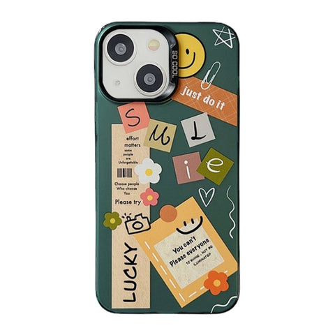 Cute Animal Pattern Series PC + TPU Phone Case, For iPhone 13 Pro, For iPhone 13, For iPhone 12, For iPhone 12 Pro Max