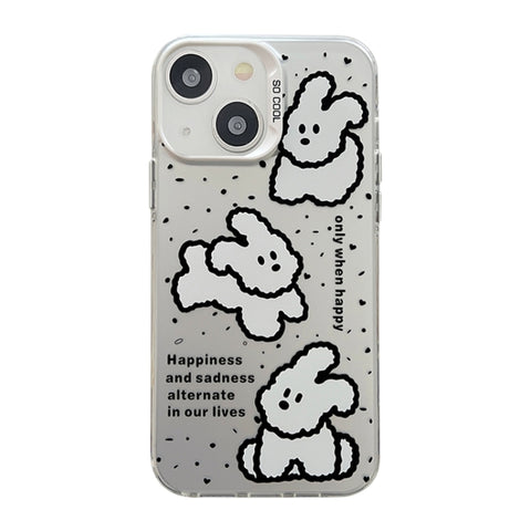 Cute Animal Pattern Series PC + TPU Phone Case, For iPhone 13 Pro, For iPhone 13, For iPhone 12, For iPhone 12 Pro Max