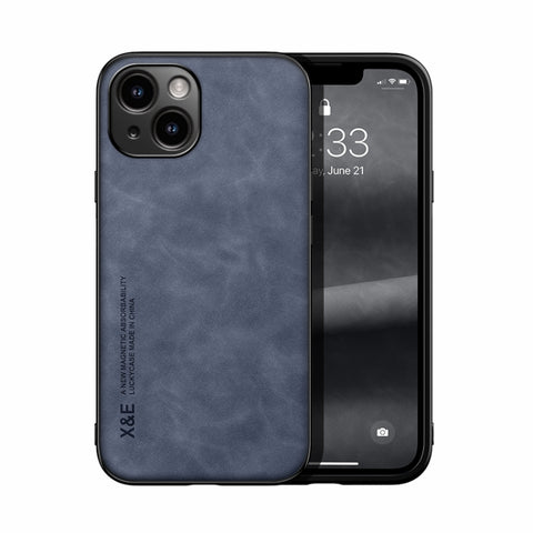 Skin Feel Magnetic Leather Back Phone Case, For iPhone 18 Pro / 17 Pro, For iPhone 18 Pro Max / 17 Pro Max, For iPhone 17e / 16e, For iPhone 17, For iPhone Air, For iPhone 16 Pro Max, For iPhone 16 Pro, For iPhone 15 Pro Max, iPhone 15 Pro             ...