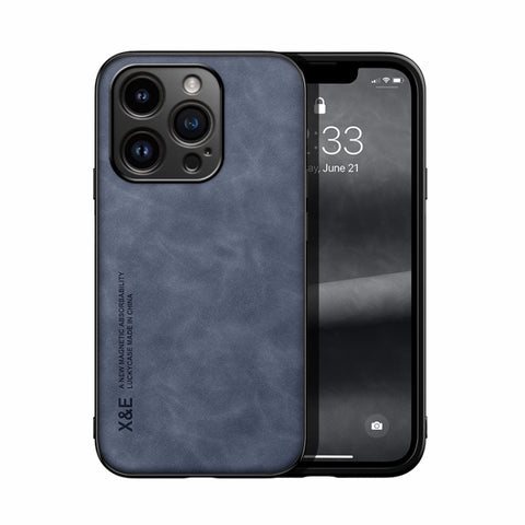 Skin Feel Magnetic Leather Back Phone Case, For iPhone 18 Pro / 17 Pro, For iPhone 18 Pro Max / 17 Pro Max, For iPhone 17e / 16e, For iPhone 17, For iPhone Air, For iPhone 16 Pro Max, For iPhone 16 Pro, For iPhone 15 Pro Max, iPhone 15 Pro             ...