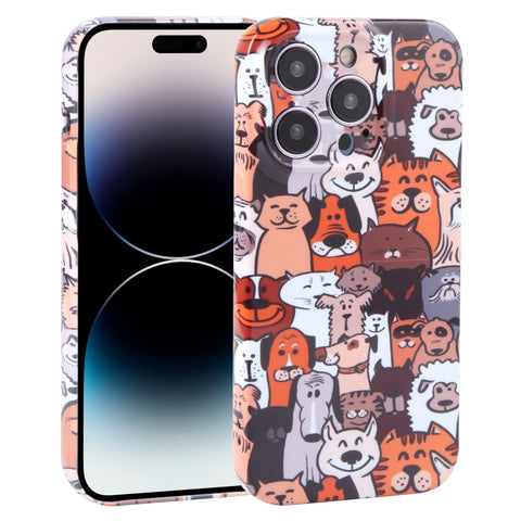 Dustproof Net Full Coverage PC Phone Case, For iPhone 14 Plus, For iPhone 14, For iPhone 14 Pro