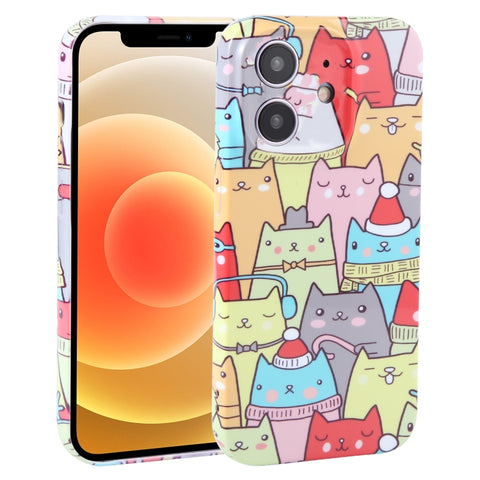 Dustproof Net Full Coverage PC Phone Case, For iPhone 12, For iPhone 12 Pro Max, For iPhone 12 Pro