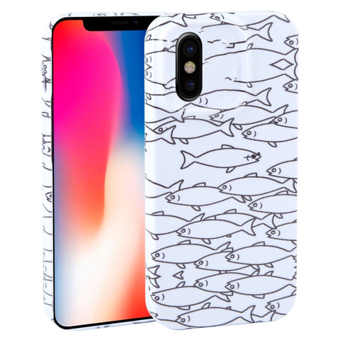 Dustproof Net Full Coverage PC Phone Case, For iPhone 11 Pro, For iPhone X / XS, For iPhone XR