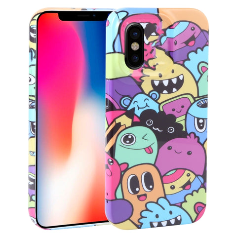 Dustproof Net Full Coverage PC Phone Case, For iPhone 11 Pro, For iPhone X / XS, For iPhone XR