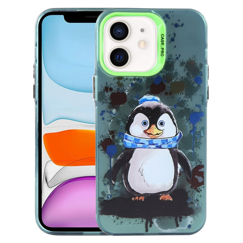 Animal Pattern PC Phone Case, For iPhone 12 Pro, For iPhone 11