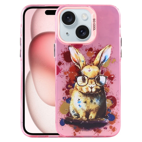 Animal Pattern PC Phone Case, For iPhone 15 Pro Max, For iPhone 14, For iPhone 15 Pro, For iPhone 14 Pro, For iPhone 15 Plus, For iPhone 14 Pro Max