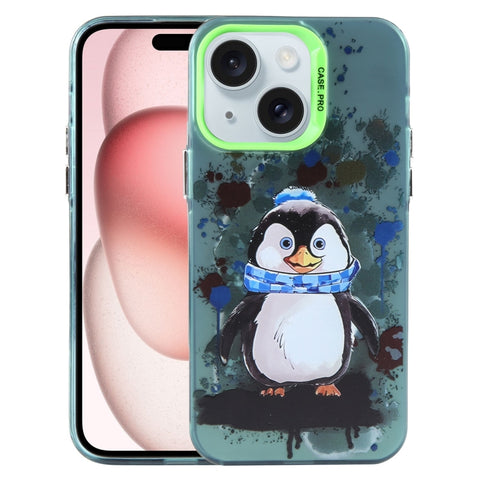 Animal Pattern PC Phone Case, For iPhone 15 Pro Max, For iPhone 14, For iPhone 15 Pro, For iPhone 14 Pro, For iPhone 15 Plus, For iPhone 14 Pro Max