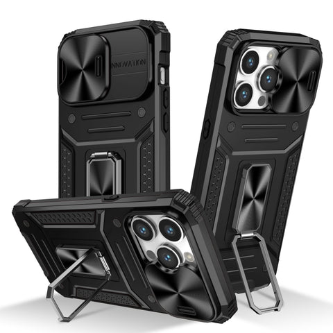 Camshield Robot TPU Hybrid PC Phone Case, For iPhone 15 Pro, For iPhone 15 Plus, For iPhone 15, For iPhone 14 Plus, For iPhone 14, For iPhone 14 Pro, For iPhone 14 Pro Max, For iPhone 13 Pro Max
