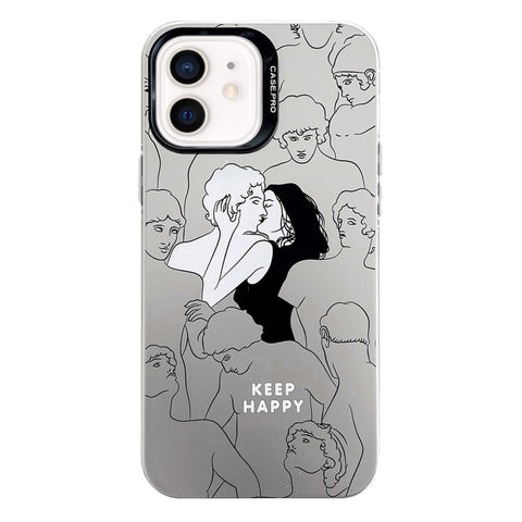 Electroplated Silver Series PC Protective Phone Case, For iPhone 12 Pro, For iPhone 11