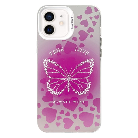 Electroplated Silver Series PC Protective Phone Case, For iPhone 12, For iPhone 12 Pro Max