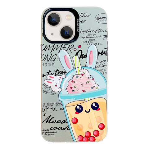 Electroplated Silver Series PC Protective Phone Case, For iPhone 13 Pro, For iPhone 13