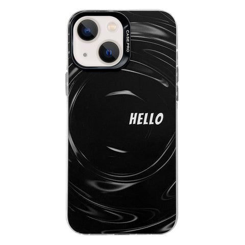 Electroplated Silver Series PC Protective Phone Case, For iPhone 14, For iPhone 14 Pro