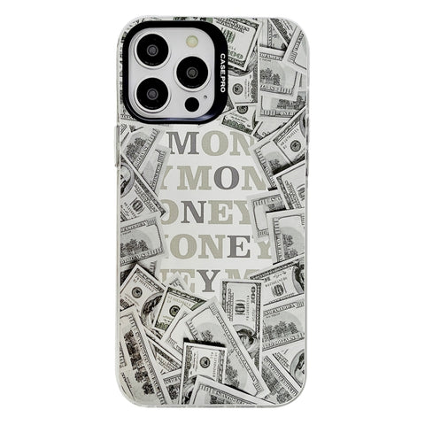 Electroplated Silver Series PC Protective Phone Case, For iPhone 14, For iPhone 14 Pro