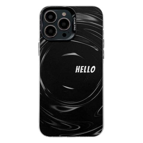 Electroplated Silver Series PC Protective Phone Case, For iPhone 14, For iPhone 14 Pro