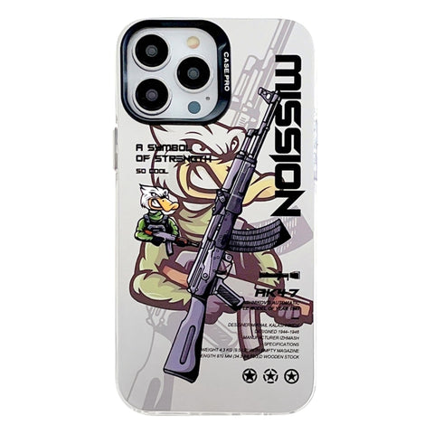 Electroplated Silver Series PC Protective Phone Case, For iPhone 15 Pro Max, For iPhone 15 Pro