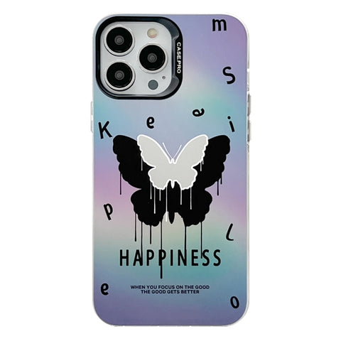 Electroplated Silver Series PC Protective Phone Case, For iPhone 15 Pro Max, For iPhone 15 Pro