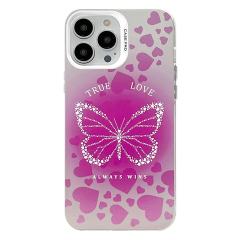 Electroplated Silver Series PC Protective Phone Case, For iPhone 15 Pro Max, For iPhone 15 Pro