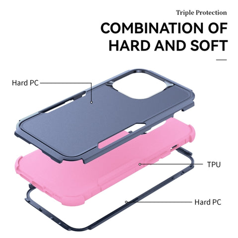 Commuter Shockproof TPU + PC Phone Case, For iPhone 15 Pro, For iPhone 15 Plus, For iPhone 15