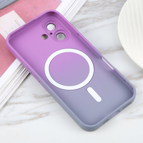 Liquid TPU Silicone Gradient MagSafe Phone Case, For iPhone 16, For iPhone 15 Pro Max, For iPhone 15 Pro, For iPhone 15 Plus, For iPhone 15