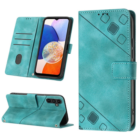 Skin-feel Embossed Leather Phone Case, For Samsung Galaxy S24 5G, For Samsung Galaxy A15, For Samsung Galaxy A05, For Samsung Galaxy A05s, For Samsung Galaxy A25 5G / A24, For Samsung Galaxy S23 FE 5G, For Samsung Galaxy M62