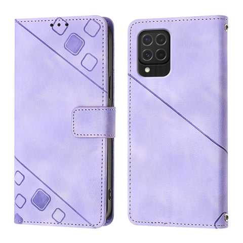 Skin-feel Embossed Leather Phone Case, For Samsung Galaxy S24 5G, For Samsung Galaxy A15, For Samsung Galaxy A05, For Samsung Galaxy A05s, For Samsung Galaxy A25 5G / A24, For Samsung Galaxy S23 FE 5G, For Samsung Galaxy M62