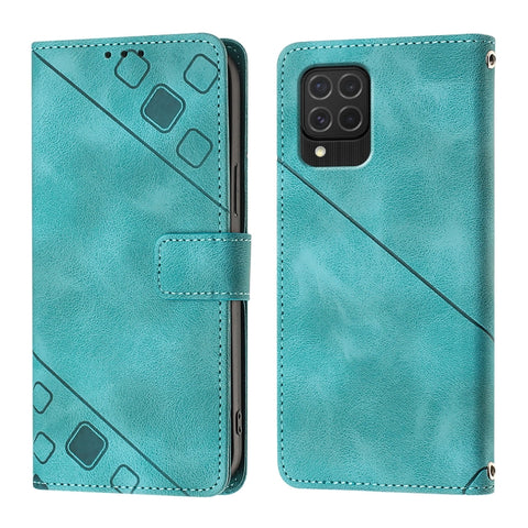 Skin-feel Embossed Leather Phone Case, For Samsung Galaxy S24 5G, For Samsung Galaxy A15, For Samsung Galaxy A05, For Samsung Galaxy A05s, For Samsung Galaxy A25 5G / A24, For Samsung Galaxy S23 FE 5G, For Samsung Galaxy M62