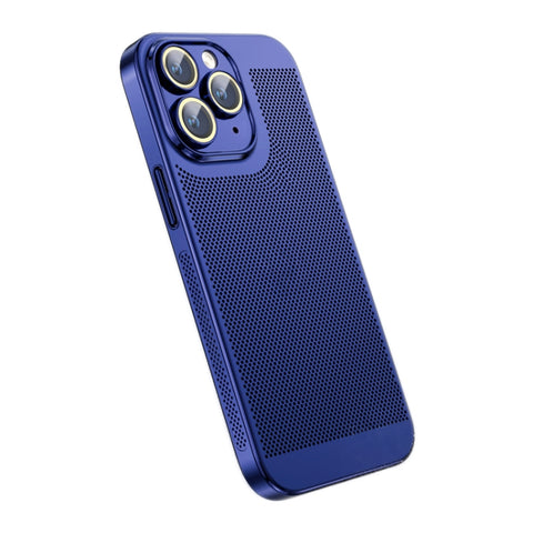 Ice Sense Heat Dissipation Electroplating PC Phone Case, For iPhone 11 Pro