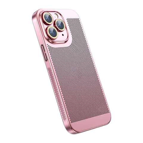 Ice Sense Heat Dissipation Electroplating PC Phone Case, For iPhone 11 Pro