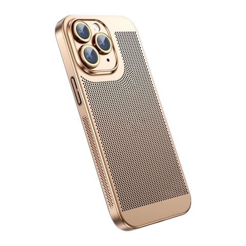 Ice Sense Heat Dissipation Electroplating PC Phone Case, For iPhone 11 Pro