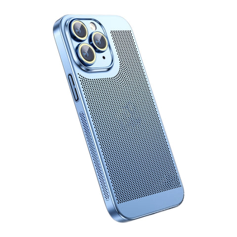 Ice Sense Heat Dissipation Electroplating PC Phone Case, For iPhone 11 Pro