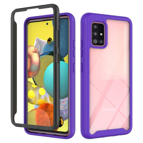 Starry Sky Solid Color Series Shockproof PC + TPU Protective Case, For Samsung Galaxy A51 5G, For Samsung Galaxy A71 5G