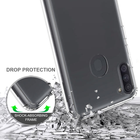 Shockproof Scratchproof TPU + Acrylic Protective Case, For Samsung Galaxy A31, For Samsung Galaxy M11