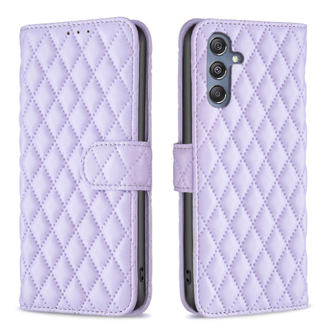 Diamond Lattice Wallet Flip Leather Phone Case, For Samsung Galaxy A05, For Samsung Galaxy A05s, For Samsung Galaxy M34 5G, For Samsung Galaxy M62/F62