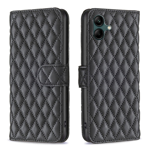 Diamond Lattice Wallet Flip Leather Phone Case, For Samsung Galaxy A05, For Samsung Galaxy A05s, For Samsung Galaxy M34 5G, For Samsung Galaxy M62/F62