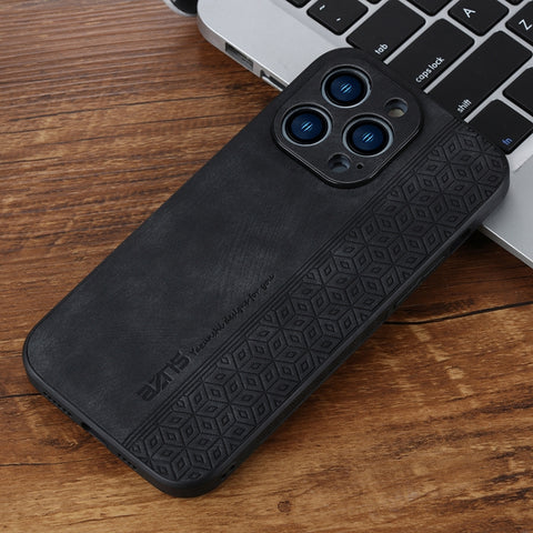 AZNS 3D Embossed Skin Feel Phone Case, For iPhone 15 Pro Max, For iPhone 15 Pro, For iPhone 15 Plus, For iPhone 15