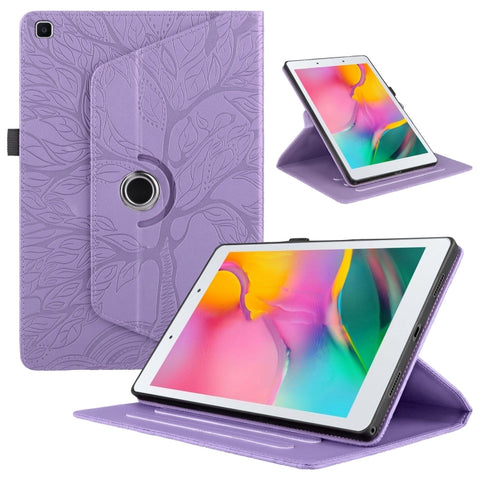 Tree Life Embossed Rotation Leather Tablet Case, For Samsung Galaxy Tab S11, For Samsung Galaxy Tab S11 Ultra, For Samsung Galaxy Tab S10 Ultra / S9 Ultra, For Samsung Galaxy Tab S10+ / S9+ / S8+, For Samsung Galaxy Tab S10 / S8 / S7                   ...