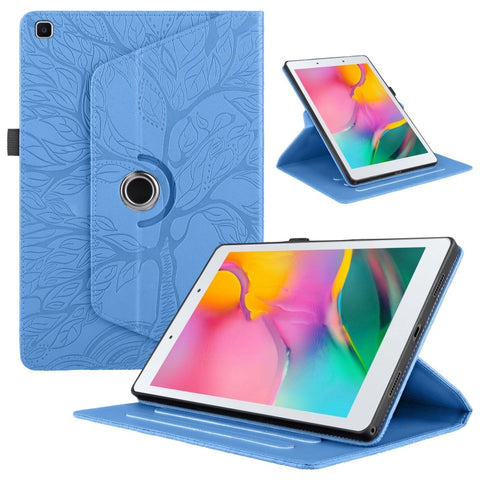Tree Life Embossed Rotation Leather Tablet Case, For Samsung Galaxy Tab S11, For Samsung Galaxy Tab S11 Ultra, For Samsung Galaxy Tab S10 Ultra / S9 Ultra, For Samsung Galaxy Tab S10+ / S9+ / S8+, For Samsung Galaxy Tab S10 / S8 / S7                   ...