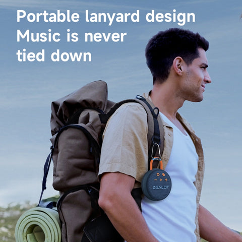 Zealot S77 IPX7 Waterproof Portable Wireless Bluetooth Speaker, S77