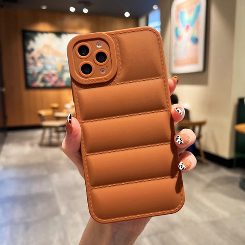 Eiderdown Airbag Frosted TPU Phone Case, For iPhone 12 Pro, For iPhone 11 Pro Max, For iPhone 11, For iPhone 11 Pro, For iPhone XS / X, For iPhone XR, For iPhone XS Max, For iPhone 8 Plus / 7 Plus