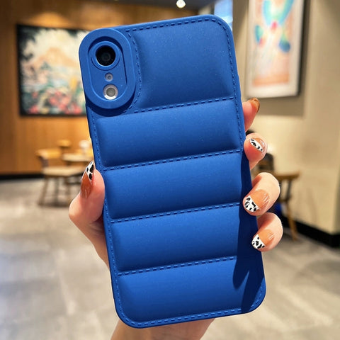 Eiderdown Airbag Frosted TPU Phone Case, For iPhone 12 Pro, For iPhone 11 Pro Max, For iPhone 11, For iPhone 11 Pro, For iPhone XS / X, For iPhone XR, For iPhone XS Max, For iPhone 8 Plus / 7 Plus