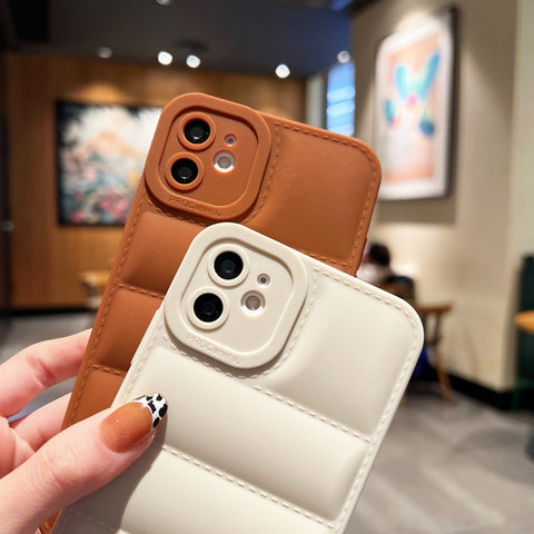 Eiderdown Airbag Frosted TPU Phone Case, For iPhone 12 Pro, For iPhone 11 Pro Max, For iPhone 11, For iPhone 11 Pro, For iPhone XS / X, For iPhone XR, For iPhone XS Max, For iPhone 8 Plus / 7 Plus