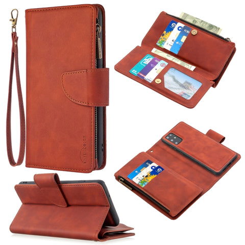 Skin Feel Detachable Magnetic Zipper Horizontal Flip PU Leather Case with Multi-Card Slots & Holder & Wallet & Photo Frame & Lanyard, For Samsung Galaxy S20+, For Samsung Galaxy S20 Ultra, For Samsung Galaxy S20