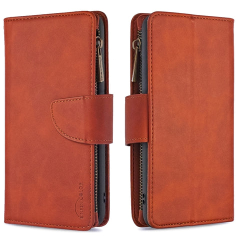 Skin Feel Detachable Magnetic Zipper Horizontal Flip PU Leather Case with Multi-Card Slots & Holder & Wallet & Photo Frame & Lanyard, For Samsung Galaxy S20+, For Samsung Galaxy S20 Ultra, For Samsung Galaxy S20