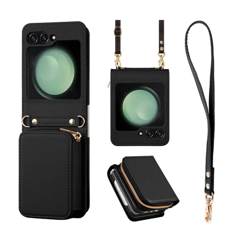 Multifunctional Card Bag Phone Case, For Samsung Galaxy Z Fold5, For Samsung Galaxy Z Flip5