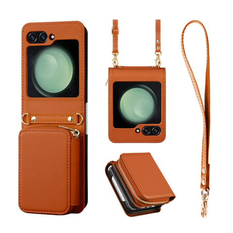 Multifunctional Card Bag Phone Case, For Samsung Galaxy Z Fold5, For Samsung Galaxy Z Flip5