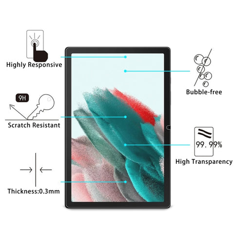 9H 0.3mm Explosion-proof Tempered Glass Film, For Samsung Galaxy Tab A11+ / A10+ / A9+, For Samsung Galaxy Tab A11 / A10 / A9, For Samsung Galaxy Tab Active6 / Active5, For Galaxy Tab Active5 Tactical Edition