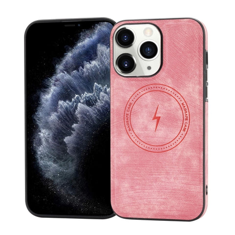 Side PU Hybrid TPU Magsafe Phone Case, For iPhone 11, For iPhone 11 Pro, For iPhone XR, For iPhone XS Max, For iPhone XS /X, For iPhone 8 Plus / 7 Plus