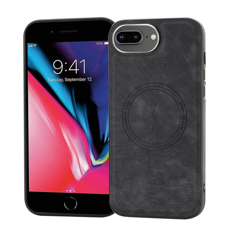 Side PU Hybrid TPU Magsafe Phone Case, For iPhone 11, For iPhone 11 Pro, For iPhone XR, For iPhone XS Max, For iPhone XS /X, For iPhone 8 Plus / 7 Plus